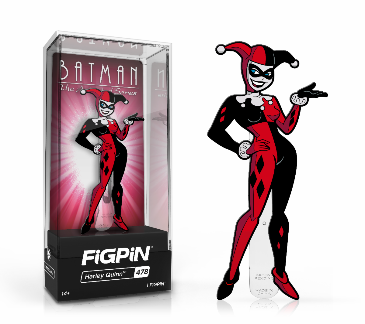 FiGPiN Classic: Batman: The Animated Series  – Harley Quinn #478