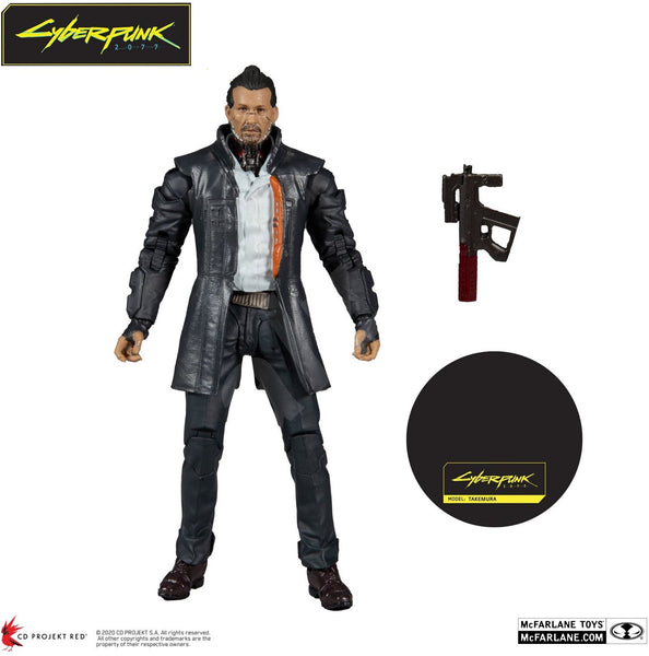 McFarlane Toys Cyberpunk 2077 Takemura  Action Figure