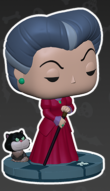 Funko Pop Disney Villains Lady Tremaine AAA Toys and Collectibles
