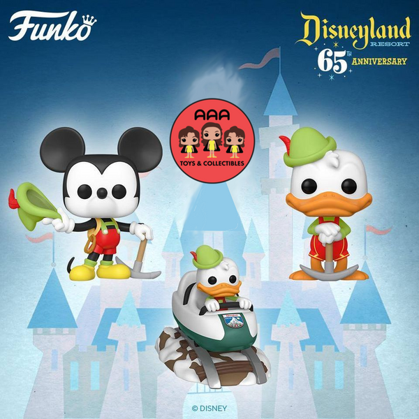 Disneyland 65th Anniversary Donald in Lederhosen Pop! Vinyl Figure