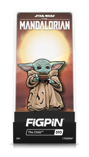 FiGPiN Classic: Star Wars: The Mandalorian - The Child with Soup #510
