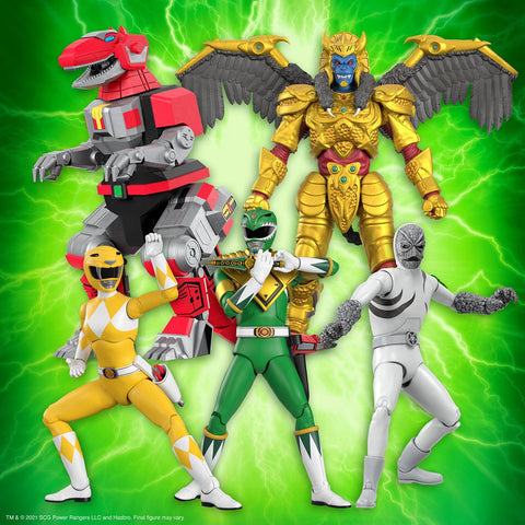 Mighty Morphin Power Rangers ULTIMATES! Wave 1 - Set of 5