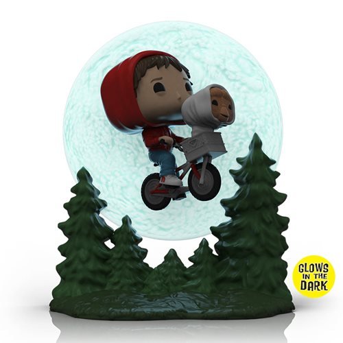 Funko Pop! Movie Moment: E.T. 40th Anniversary - Elliot and ET Flying Glow in the Dark Moment #1259 (PRE-ORDER)