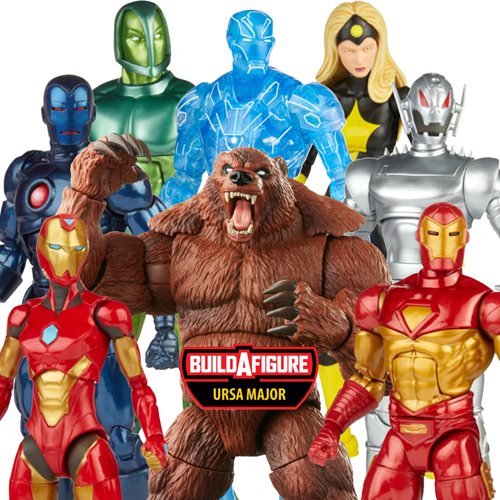 Marvel Legends Comic 6-Inch Action Figures Wave 1 (Ursa Major Build A Figure)