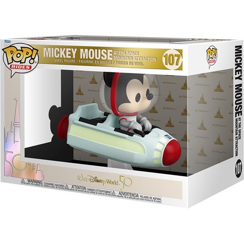 Funko Pop! Rides: Walt Disney World 50th - Space Mountain with Mickey Mouse