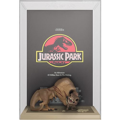 Funko Pop! Movie Posters: Jurassic Park - Tyrannosaurus Rex and Velociraptor