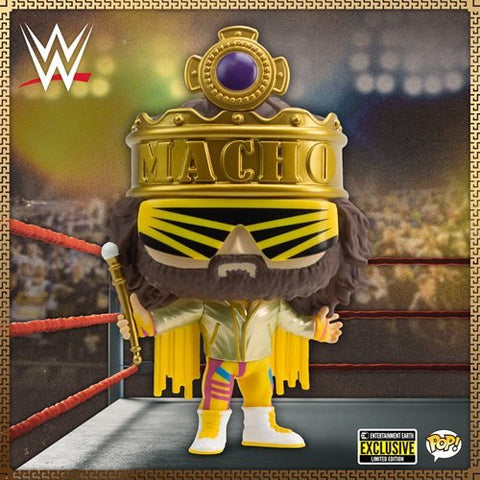 Funko Pop! WWE: King Macho Man Metallic #112 - Entertainment Earth Exclusive