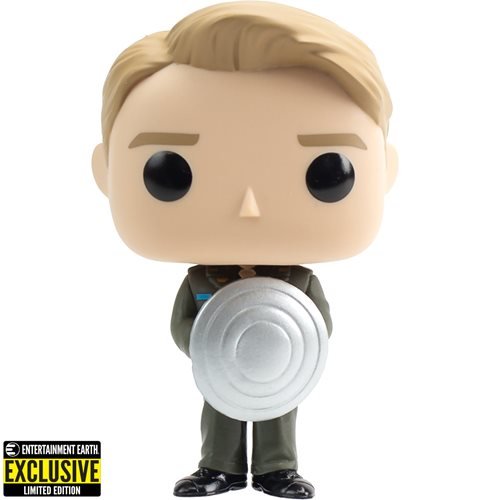 Funko Pop! Marvel : Captain America with Prototype Shield - Entertainment Earth Exclusive