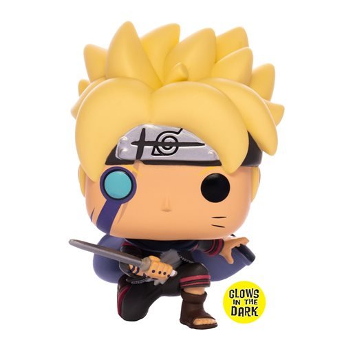 Funko Pop! Animation: Boruto with Marks Glow-In-The-Dark - Entertainment Earth Exclusive