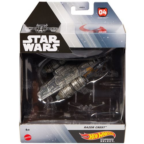 Star Wars Hot Wheels Starships Select 1:50 Scale 2022 Mix 1 (HHR14-956A)