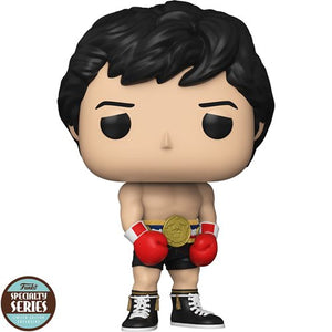 Funko Pop! Movies: Rocky 45th Anniversary - Rocky with Gold Belt #1180 - Specialty Series