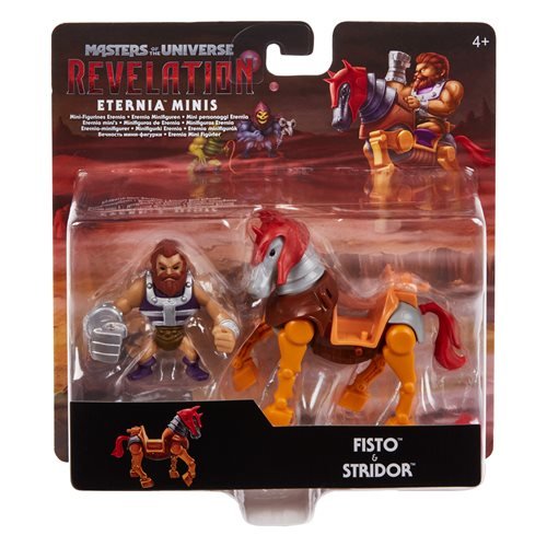 Masters of the Universe Revelation Fisto and Stridor Eternia Minis Vehicle Pack