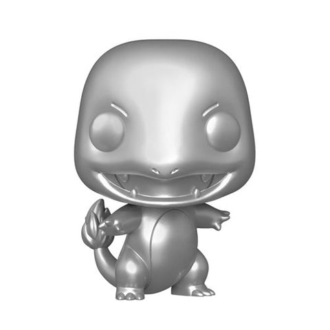 Funko Pop! Games: Pokemon - Charmander Metallic Silver