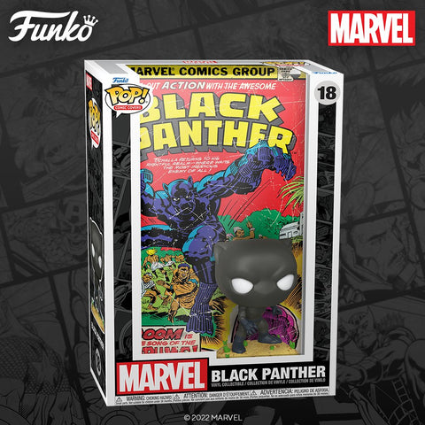 Funko Pop! Vinyl Comics Cover : Marvel - Black Panther #18