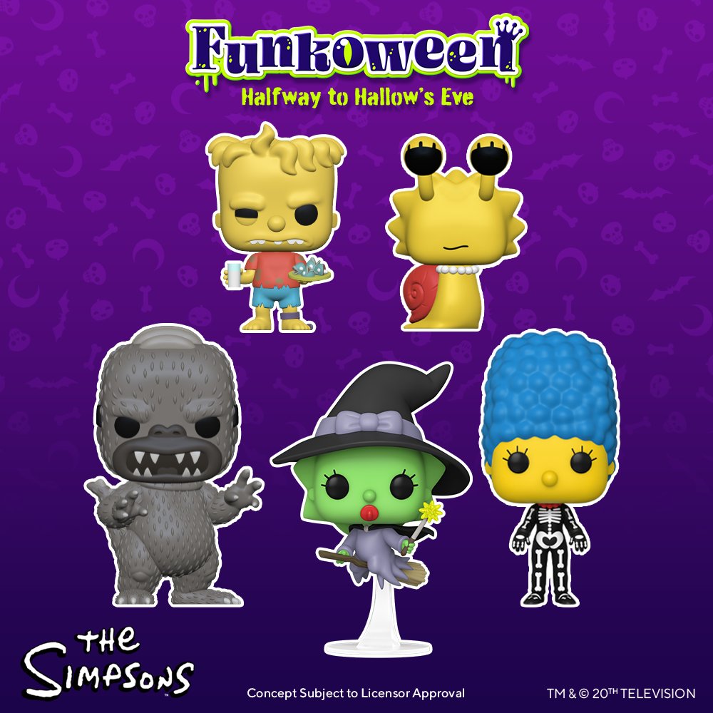 Funko Pop! Television: The Simpsons Treehouse of Horror 2022 Wave (PRE-ORDER)