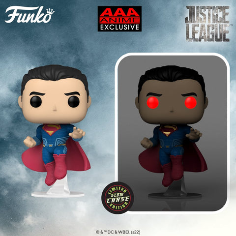 Funko Pop! DC: Justice League Superman - AAA Anime Exclusive (Chance at Glow Chase) (PRE-ORDER)
