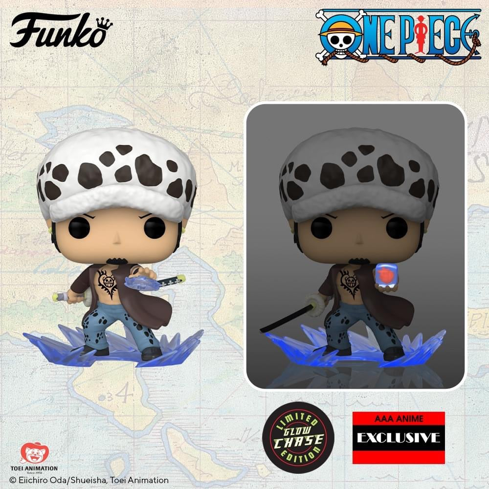 Trafalgar Law CHASE/COMMON Funko hotsell Pop Bundle