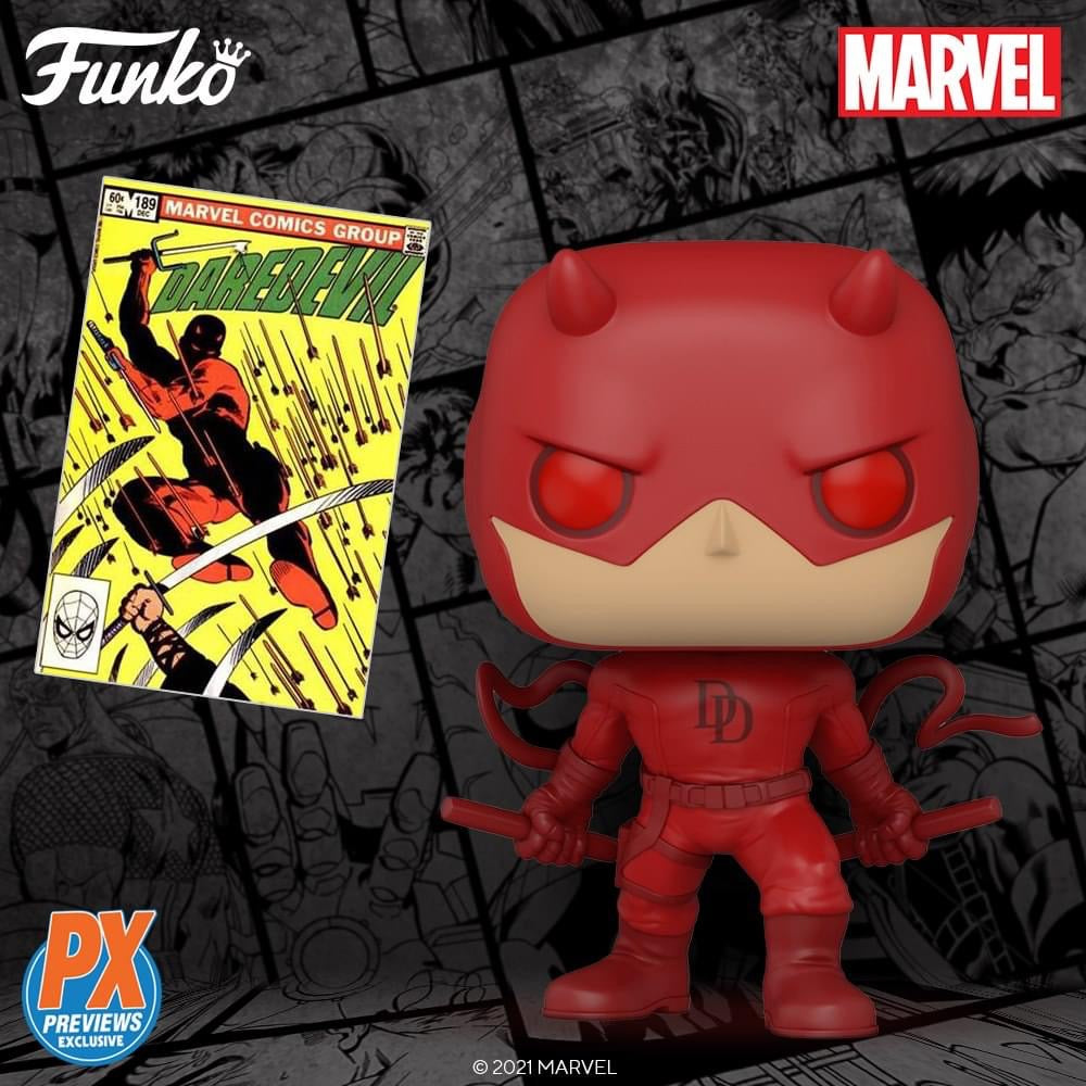 Funko Pop! Marvel: Daredevil Action Pose - Previews Exclusive