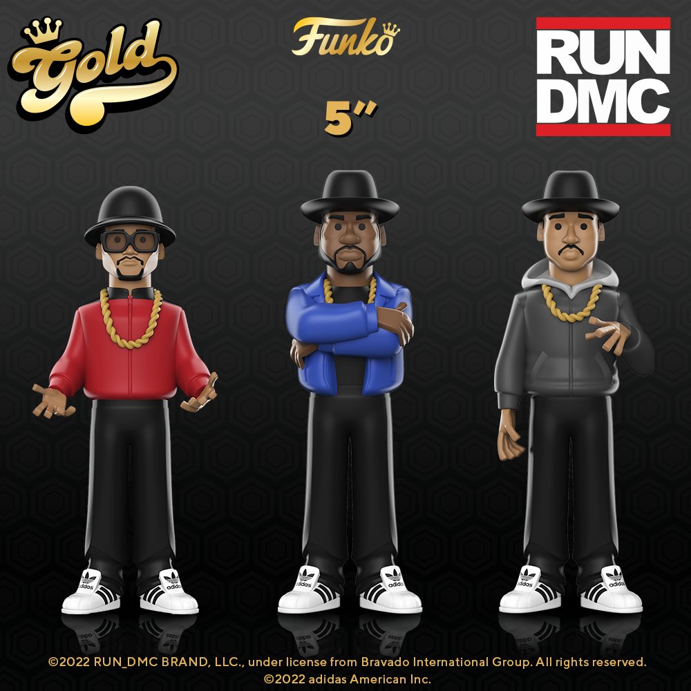 Funko Vinyl Gold: Music - Run DMC (PRE-ORDER)