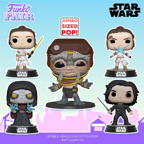 Funko Pop! Star Wars : TRoS - Rey with Yellow Lightsaber