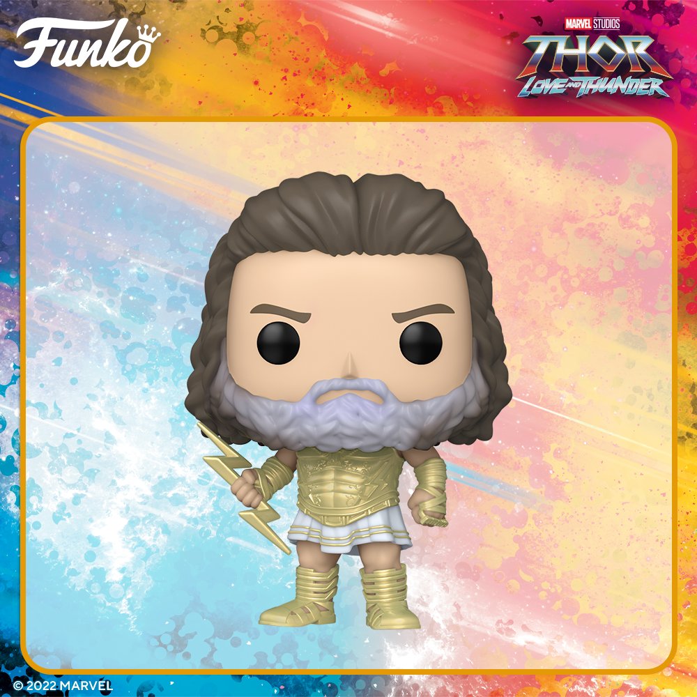 Funko Pops! Marvel: ThorLove and Thunder - Zeus #1069 (PRE-ORDER)