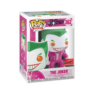 Funko Pop! DC Heroes: Breast Cancer Awareness - Joker (2020 Fall Convention Limited Edition, Shared sticker)