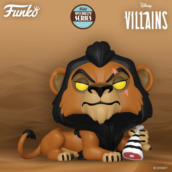 Funko Pop! Disney: Lion King - Scar with Meat #1144 - Specialty Series Exclusive