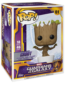 Funko Pop! Marvel: Guardians of The Galaxy - 18" Groot, Super Sized Figure