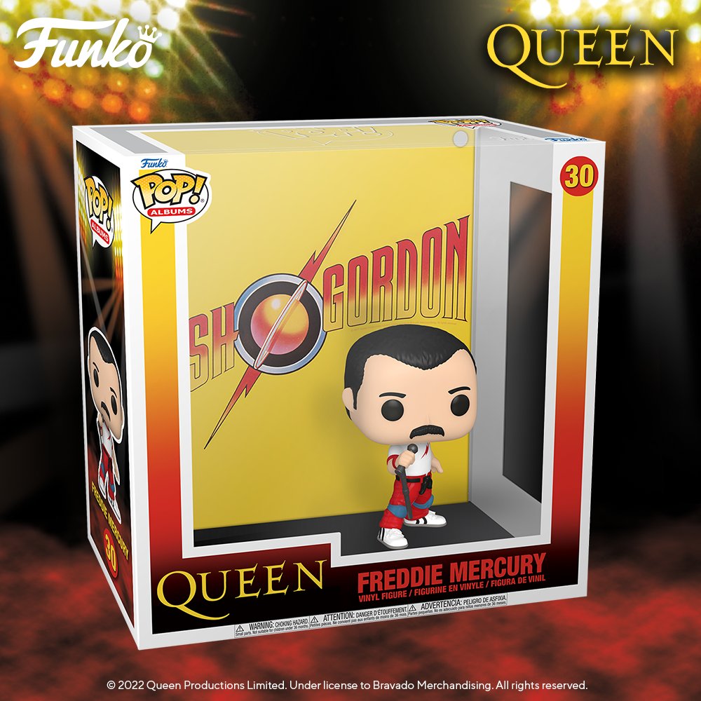 Funko POP! Albums: Queen - Flash Gordon #30 (Pre-Order)