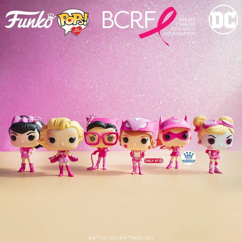 Funko Pop! Heroes: Breast Cancer Awareness - DC Bombshell Wave (In Stock)
