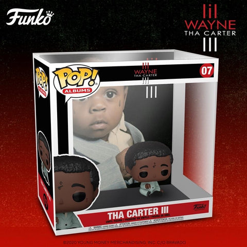 Funko Pop! Albums: Lil Wayne Tha Carter III Pop! Album Figure with Case