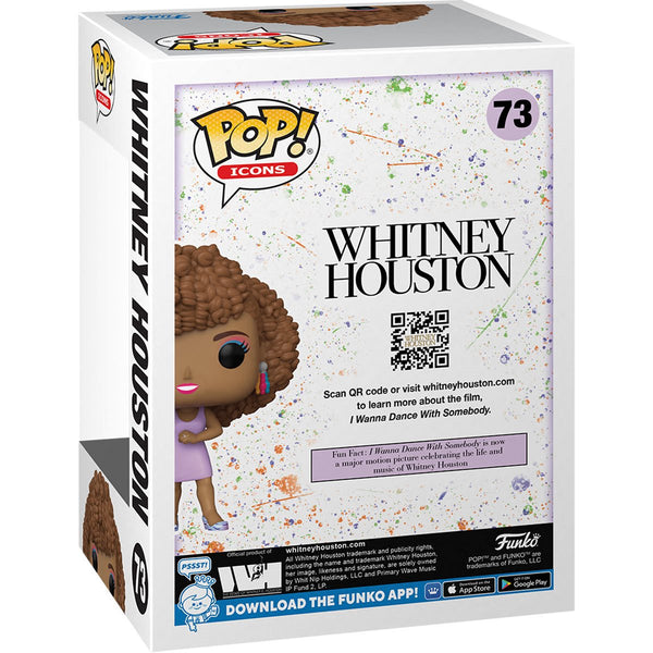 Funko Pop! Icons: Whitney Houston (I Wanna Dance With Somebody) #73 (PRE-ORDER)