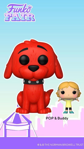 Funko POP! Animation: Clifford the Big Red Dog - Clifford the Big Red Dog with Emily