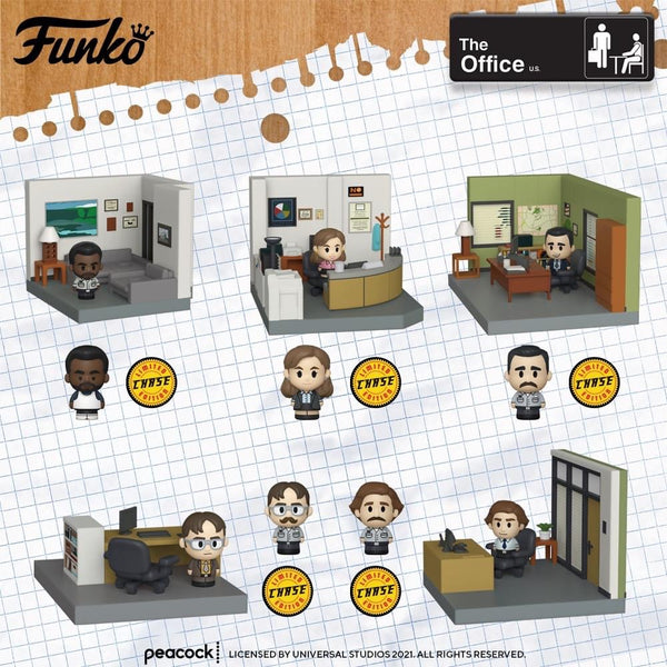 Funko Pop! TV: The Office Mini Moments Mini-Figure Dioramas (PRE-ORDER)