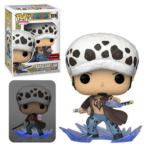 Funko Pop! Animation: One Piece Trafalgar Law Room Attack - AAA Anime Exclusive - Chase Bundle