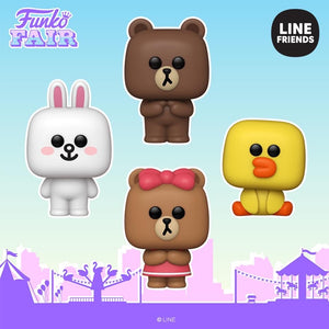 Funko POP! Animation: Line Friends - 2021 Bundle of 4