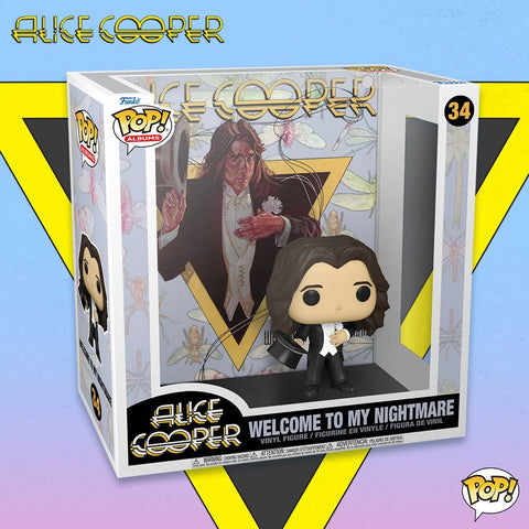 Funko POP! Albums: Alice Cooper - Welcome to My Nightmare (Pre-Order)