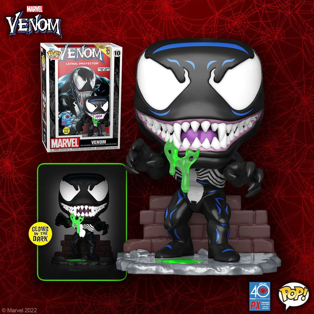 effektivitet Roux Modig Pop! Comic Cover Figure with Case - Marvel Venom #1 (Glow) PX Exclusiv –  AAA Toys and Collectibles