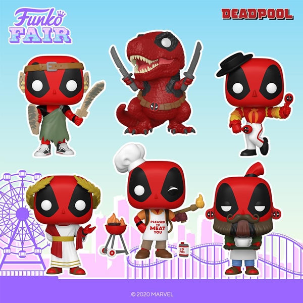 Funko POP! Marvel: Deadpool 30th Anniversary - Flamenco Deadpool