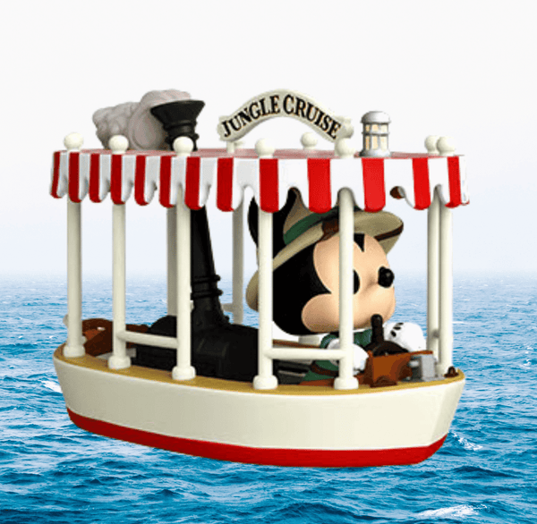 Funko Pop! Rides: Disney Parks- Jungle Cruise Skipper Mickey with Boat