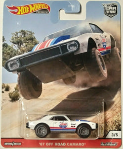 Hot Wheels Premium 2020 Car Culture All Terrain, '67 Off Road Camaro