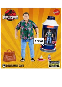 Jurassic Park Barbasol Dennis Nedry Action Figure - 2020 Convention Exclusive