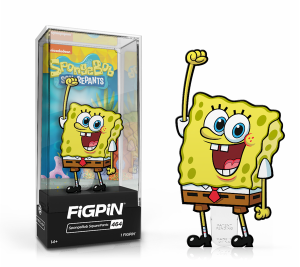 FiGPiN Classic: Spongebob - Bundle of 6 (With Chase)(#464, #466, #467, #468, #469, #470)